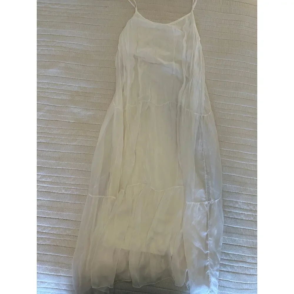 Bellambra L Silk and Viscose Tiered Dress - Picture 1 of 5